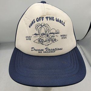 Vans Stay Forever Trucker Hat Mesh Back Casual Breathable Adjustable Lightweight
